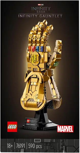 Изображение Конструктор с 18 лет 76191 Лего супер герои перчатка бесконечности Лего к/у, 1 шт