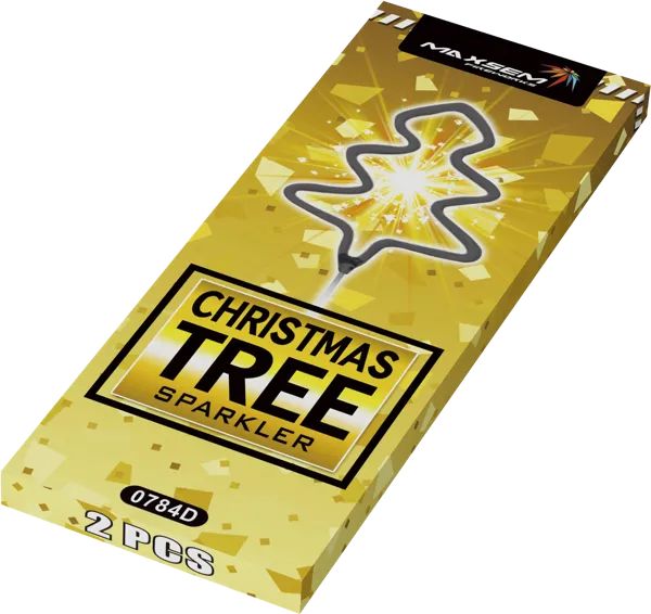 Изображение Бенгальские огни 17см Максэм елочка гори Шангли Тонгл Трейдинг к/у, 2 шт