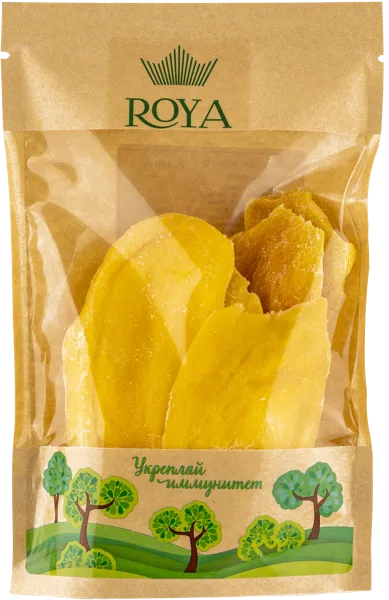 Изображение Сухофрукты натуральные Роя манго сушеное Роя м/у, 130 г