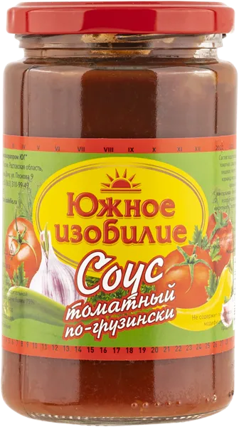 Изображение Соус томатный Южное изобилие по-грузински Донконсервпром с/б, 360 г