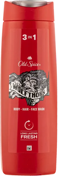 Изображение Гель для душа мужской Олд спайс вольфторн Проктер Энд Гэмбл п/у, 400 мл