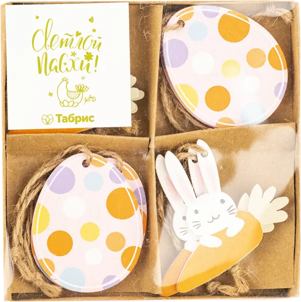 Изображение Набор Пасхальный Игл Гифтс 8 предметов кролик яйцо Игл Гифтс м/у, 1 упак