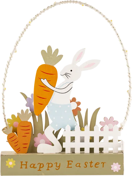 Изображение Фигурка с подсветкой Игл Гифтс кролик с морковкой Игл Гифтс , 1 шт