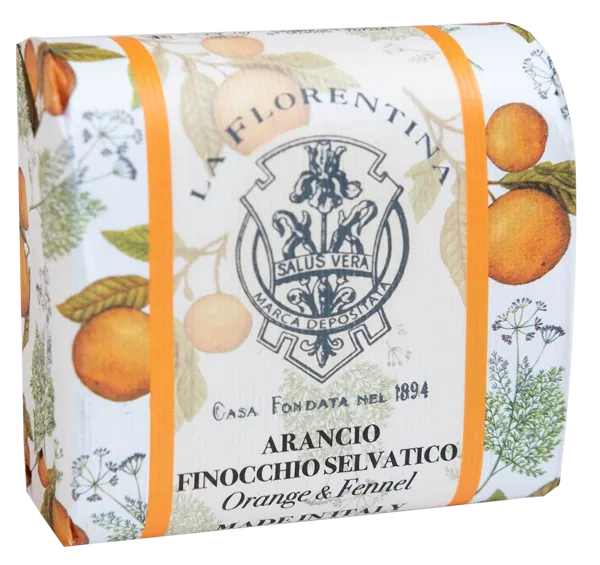 Изображение Мыло туалетное Ла флорентина апельсин и дикий фенхель Марио Фисси м/у, 106 г