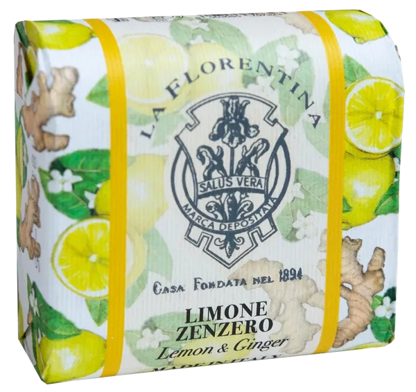 Изображение Мыло туалетное Ла флорентина лимон и имбирь Марио Фисси м/у, 106 г