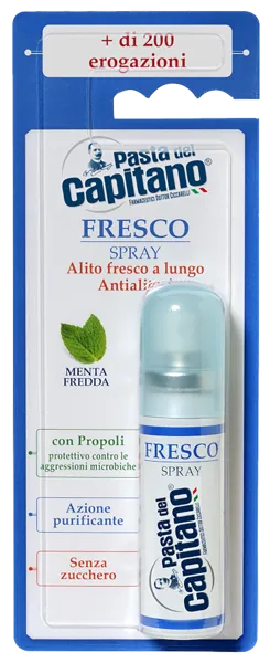 Изображение Спрей для полости рта Дель капитано холодная мята Фармасьютичи п/у, 15 мл