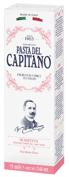 Изображение Зубная паста для чувст зубов Дель капитано 1905 Фармасьютичи к/у, 75 мл