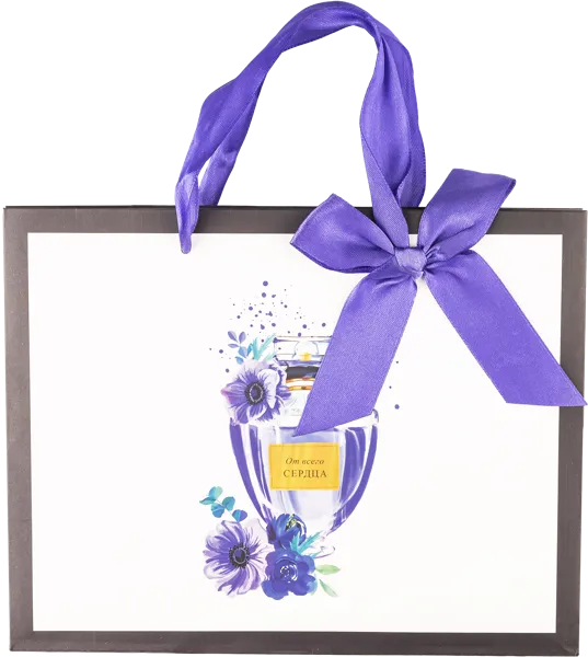 Изображение Пакет 23*18см подарочный Арт Дизайн делюкс с бантиком Арт Дизайн , 1 шт