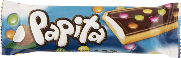 Изображение Печенье в молочном шоколаде Папита кокос драже Шолен м/у, 33 г