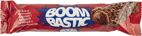 Изображение Батончик в молочном шоколаде Бумбастик ореховый крем рис Шолен м/у, 32 г