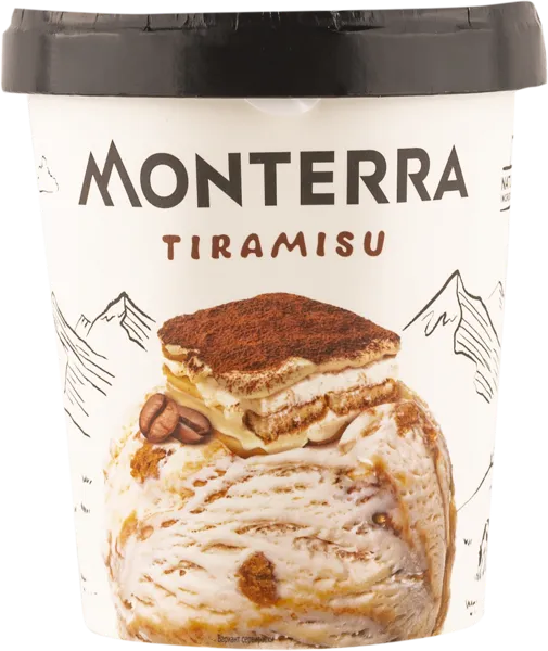 Изображение Мороженое Монтерра тирамису Фронери Рус к/у, 277 г