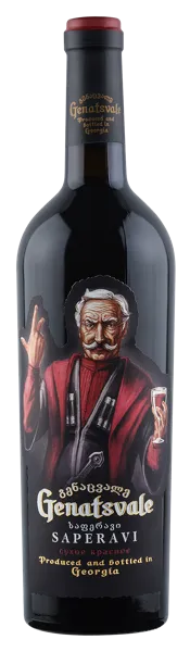 Изображение Вино красное сухое стиль №2 Саперави Кахетия генацвале Бесини с/б, 0,75 л