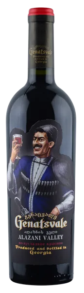Изображение Вино красное п/сл Саперави Алазанская Долина генацвале Бесини с/б, 0,75 л