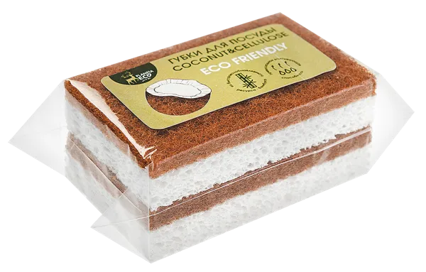 Изображение Губка для посуды Юл Лав планета эко целлюлоза Юл Лав м/у, 2 шт