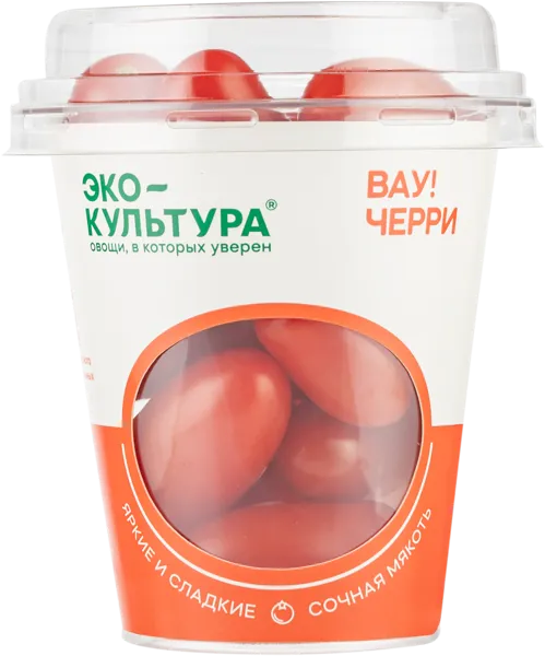 Изображение Овощ сорт сливовидный Эко-культура томат черри красный Эко-Культура шейкер, 200 г