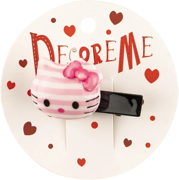 Изображение Заколка для волос Декорми хеллоу китти 4 см Альт , 1 шт