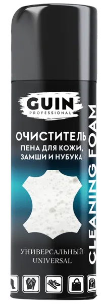 Изображение Очиститель для обуви Гуин пена универсальный СЗК ВЭЛВ ж/б, 250 мл