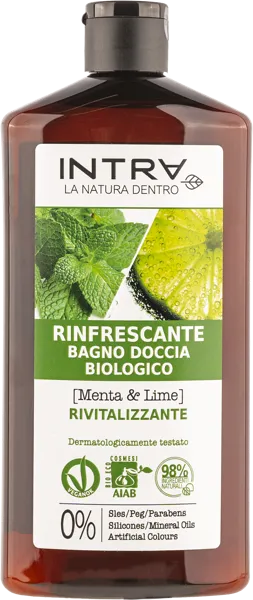Изображение Гель для душа Интра БИО мята лайм освежающий Харбор СПА п/у, 400 мл