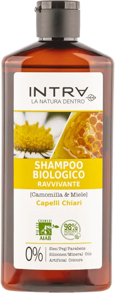 Изображение Шампунь для светлых волос Интра БИО ромашка мед восстановлени Харбор СПА п/у, 250 мл