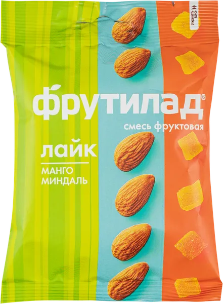 Изображение Ассорти ореховое Фрутилад лайк Белое дерево м/у, 45 г