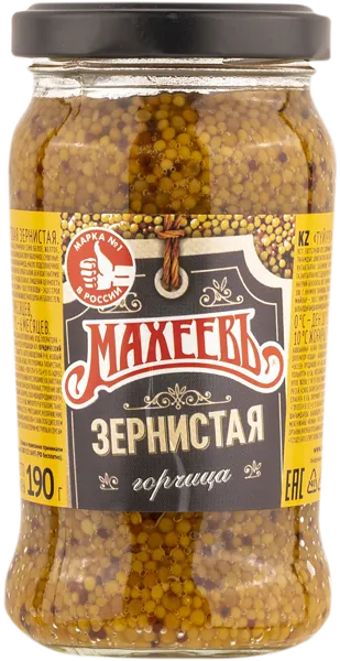 Изображение Горчица зернистая Махеевъ Эссен продакшн АГ с/б, 190 г