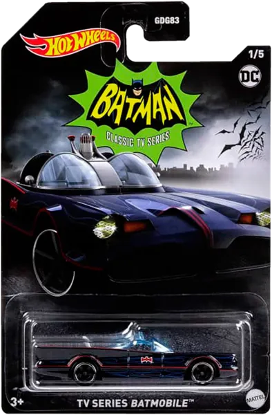 Изображение Машина Премиальная Хот вилс бэтмен Маттэл к/у, 1 шт