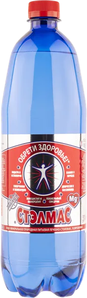 Изображение Мин вода газ рН 6,5 Стэлмас лечебно-столовая Источники Кавказа п/б, 1 л