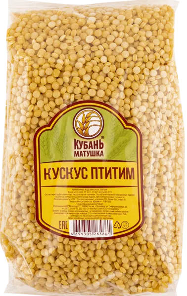 Изображение Макароны Кубань матушка кускус птитим Югоптторг-23 м/у, 600 г