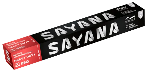 Изображение Фольга 7м*29см для запекания Саяна барбекю Русал к/у, 1 шт