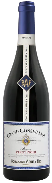 Изображение Вино красное сухое стиль №2 Пино Нуар Бургундия гран консилье Бушар Эне и Фис с/б, 0,75 л