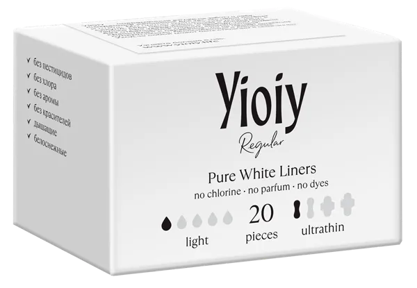 Изображение Прокладки ежедневные Йой лайт ультратонкие Хандан Цзиея к/у, 20 шт