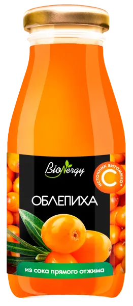 Изображение Нектар БиоНерджи облепиха Сава с/б, 0,2 л