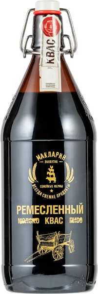 Изображение Квас живой газ Афанасий ремесленный Афанасий с/б, 1 л