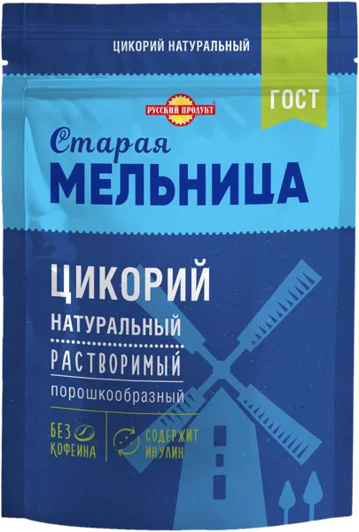 Изображение Цикорий растворимый молотый Старая Мельница натуральный Русский продукт м/у, 85 г