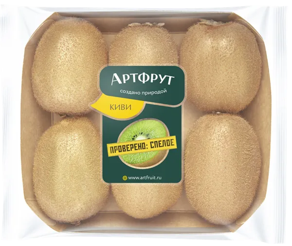 Изображение Плод Артфрут киви зеленое  к/у, 6 шт