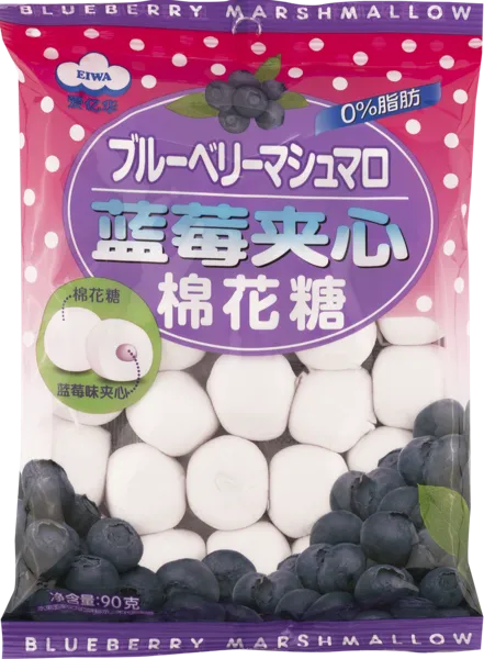 Изображение Маршмеллоу с начинкой Эйва голубика Эйва Фудс м/у, 90 г