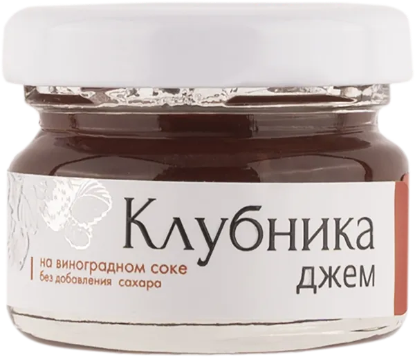 Изображение Джем без сахара Русский лес клубника Русский лес с/б, 25 г