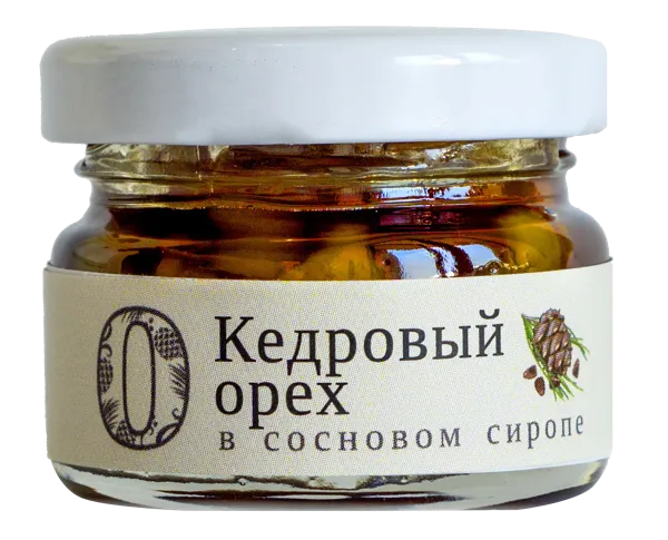Изображение Орех кедровый Русский лес в сосновом сиропе Русский лес с/б, 25 г
