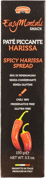 Изображение Паштет из перца Изи Монтали из Эмилии харисса пикантный Монтали п/у, 150 г