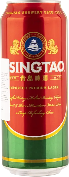 Изображение Пиво светлое Лагер 4,7% Тсингтао Тсингтао Бревери ж/б, 0,5 л