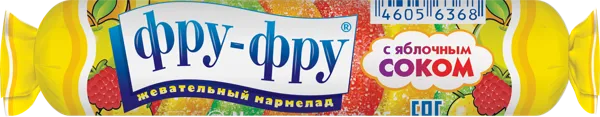 Изображение Мармелад жевательный Фру-Фру трубочка Сладкая сказка м/у, 35 г