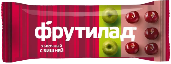 Изображение Батончики фруктово-ягодный Фрутилад яблоко вишня Белое дерево м/у, 30 г