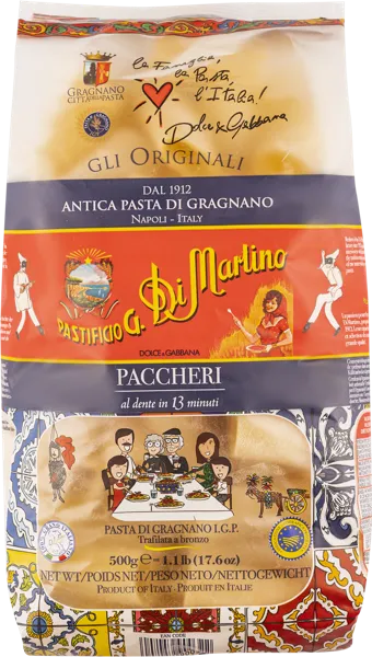 Изображение Макароны коллекция D&G Ди Мартино из Граньяно паккери Ди Мартино м/у, 500 г