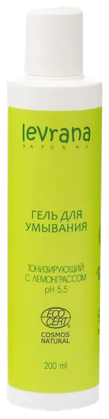 Изображение Гель очищение для лица Леврана БИО тонизирующий лемонграсс Леврана ООО п/у, 200 мл