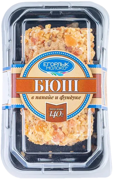 Изображение Сыр 60% Егорлык Молоко бюш папайя фундук Егорлык Молоко п/б, 140 г