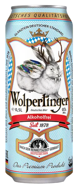 Изображение Пиво безалкогольное 0,5% Вольпентингер Фурстлих ж/б, 0,5 л