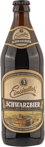 Изображение Пиво темное Лагер 5,0% Айнзидлер шварцбир ГмбХ с/б, 0,5 л