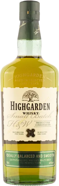 Изображение Виски купажированный Хайгарден 5 лет Ладога с/б, 0,5 л