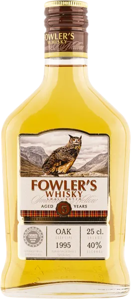 Изображение Виски купажированный Фоулерс 5 лет Ладога с/б, 0,25 л