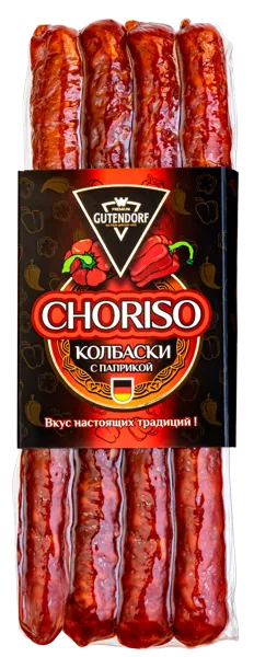Изображение Колбаса сырокопченая Гутендорф чорисо Танаис ТТК в/у, 140 г